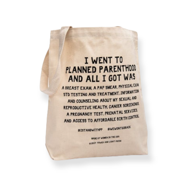 Planned Parenthood Tote Bag