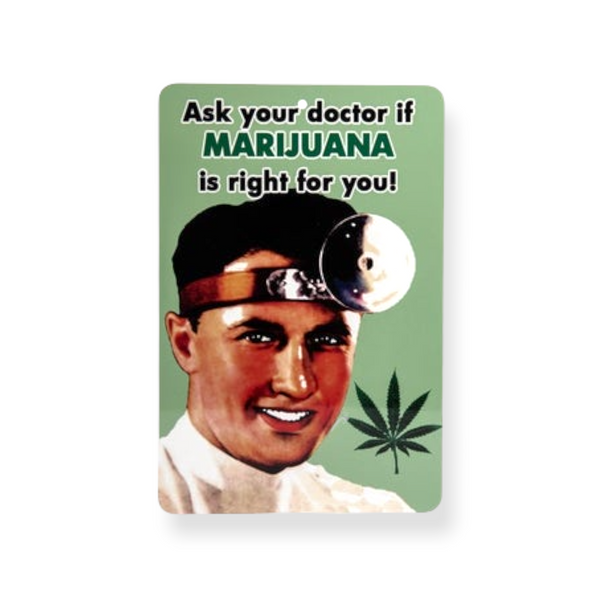 Dr. Marijuana Aluminum Wall Art