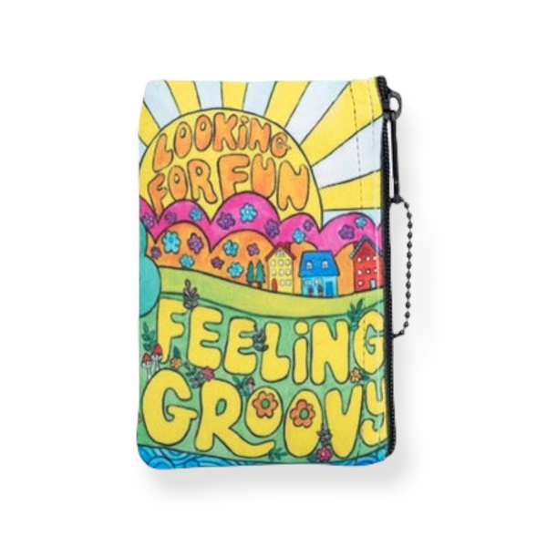Feeling Groovy Zipper Case
