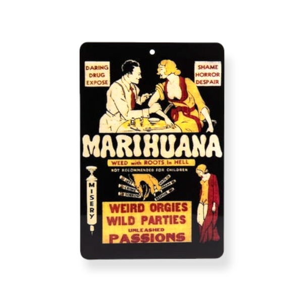 Marihuana Passion Aluminum Wall Art