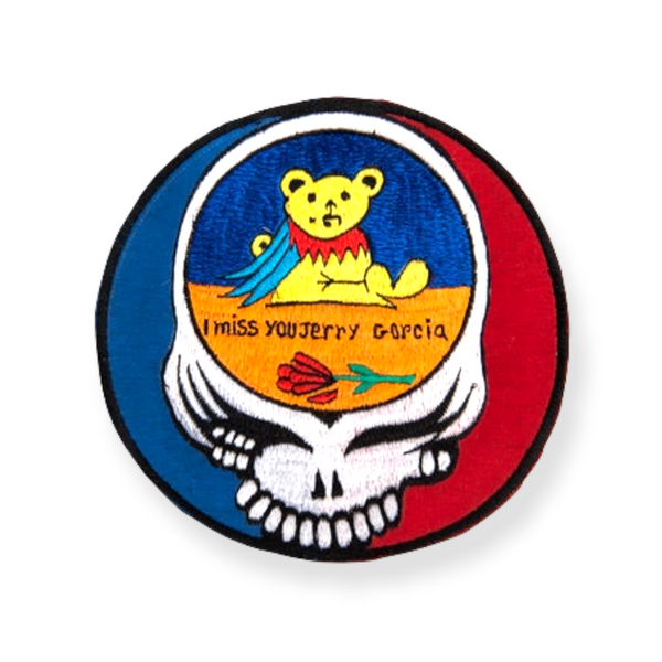 I miss you Jerry Garcia patch